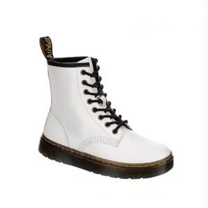 Dr. Martens White Combat Boots